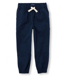 Childrens Place Navy Pull On Jogger Cotton Pants